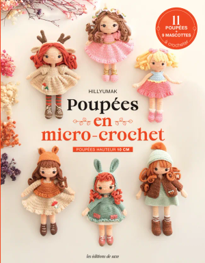 Livre poupées en micro-crochet