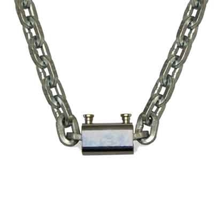 9/32" x 2' German Pewag Security Chain & Lock Bundle #318550-2
