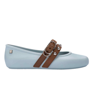Soft Ballerina Studs - Blue / Brown (6 UK)