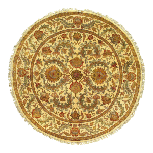 Pasargad DC Fine Hand Knotted Agra Round Rug