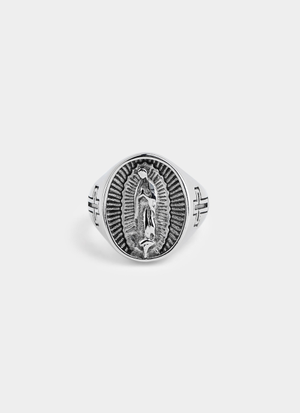 Vendetta Guardian Mary Ring - Stainless Steel