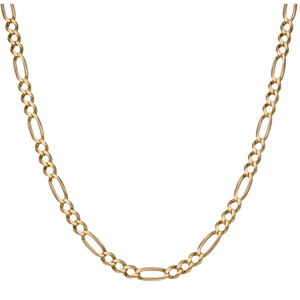 Pre-Owned 9ct Yellow Gold 21 Inch Figaro Chain Necklace