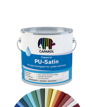 Caparol Capacryl PU Satin Paint - Tinted Colour Match