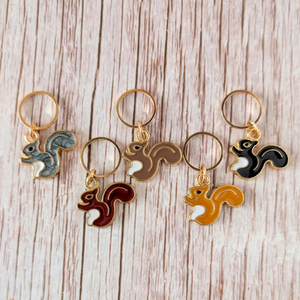Lot de 5 anneaux marqueurs de maille - Casse-noisettes