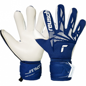 Reusch Attrakt Freegel Gold X Finger Support Jr - Blue - 8