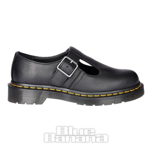 Dr Martens Polley Smooth Leather Mary Jane (Black)