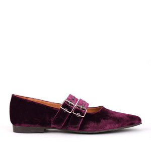 Harper Velvet Aubergine - 38 (UK5)