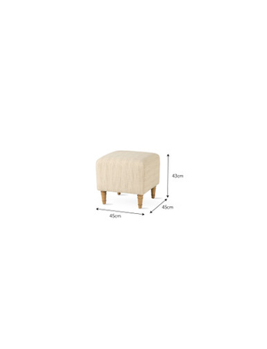Wraysbury Ottoman Small Stripe