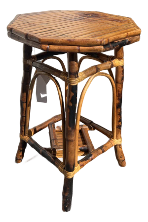 Kenian Octagonal Tortoise Side Table