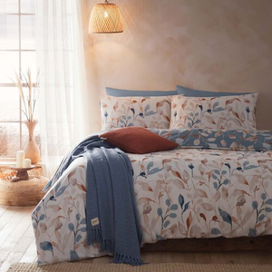 DOUBLE DUVET COVER Drift Home Anya Blue