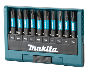 Makita Premier Impact Bit Set - 10 Pieces - E-12011