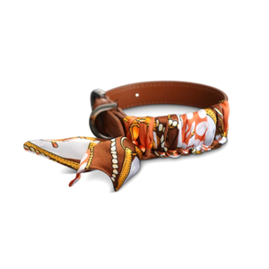 Dog Collar Twilly Classy - Cognac (XS)