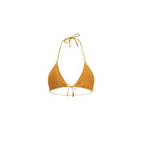 Olive & Bronze Reversible Bikini Top (S)