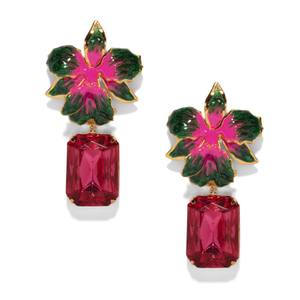 The Pink Reef Vanilla Orchid Jeweled In Rose / Pink (one size)
