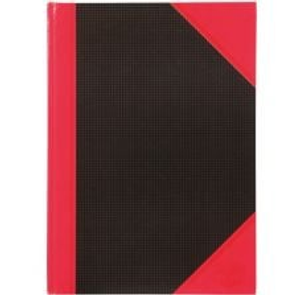 Spirax Notebook Ruled A4 Black & Red - 200 Pages