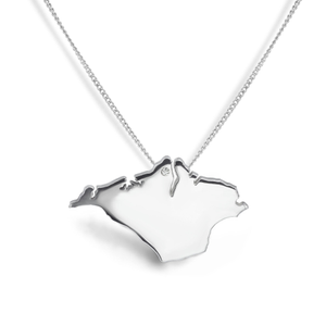 Cowes Diamond Isle of Wight Necklace