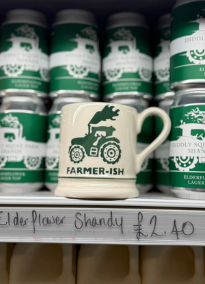 Seconds Diddly Squat Farm: Farmer-Ish 1/2 Pint Mug