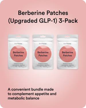 Berberine Patches (Upgraded GLP-1) 3 Pack