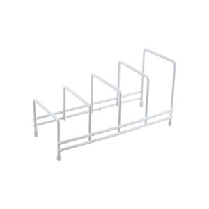 Apollo White Wire Plate Rack