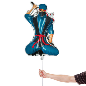Ninja Giant Air Fill Foil Balloon 70cm / 27 in