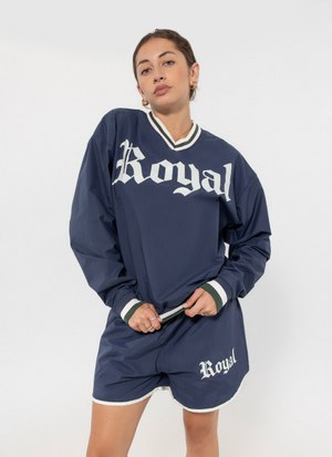 Royàl Heirloom Nylon V-Neck Pullover