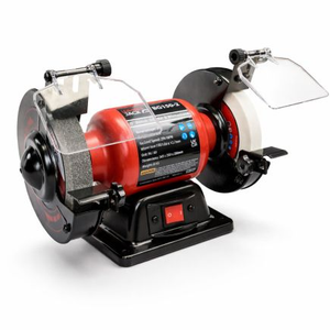 Lumberjack 6 Inch Bench Grinder 150mm, 250W Motor, Coarse & Fine