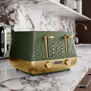 Morphy Richards 243022 Cassini 4-Slice Toaster Olivine - Green