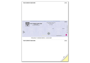 Laser High Security Mid Checks Work w/ Sage BusinessWorks +