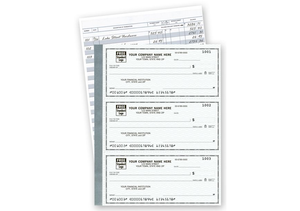 The Secretary Deskbook, 3-On-A-Page Compact Size Checks