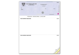 High Security Laser Top Check, Compatible with MYOB & more