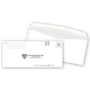 #9 Courtesy Reply Envelope 8 7/8 X 3 7/8, Gummed Seal