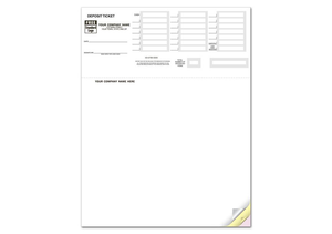 Laser Deposit Tickets, QuickBooks Compatible