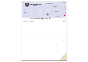 High Security Laser Top Check, Compatible with Deltek