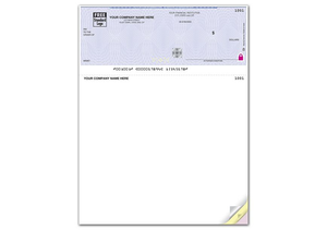 High Security Laser Top Check, Compatible with NetSuite