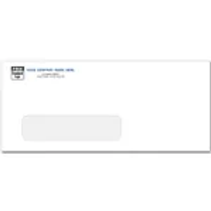 #10 Single Window Envelope, Gummed Seal