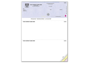 High Security Laser Top Check, MYOB & Datasmith Compatible