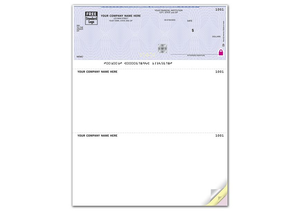 High Security Laser Top Check, AccountEdge Compatible