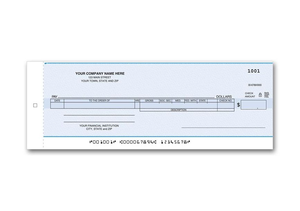 One Write Payroll/General Disbursement Center Check