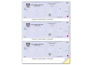 High Security 3/Pg Laser Checks, Work w/NetSuite & more