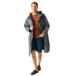 Regatta Outdoor Active Adults Waterproof Changing Robe - XS/S / Dark Storm