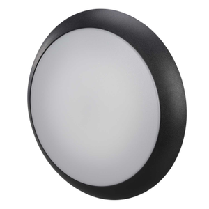 Lina 8W - 16W LED CCT Round Bulkhead Black