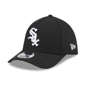 Chicago White Sox MLB Black 39THIRTY M-Crown A-Frame Stretch Fit Cap