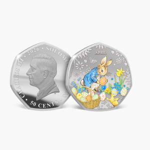 Peter Rabbit Through The Seasons 2026 - April Coin