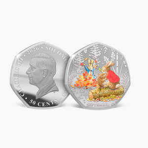 Peter Rabbit Through The Seasons 2026 - September Coin