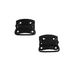 Chest Handle 100 mm (Pair) Black Japaned