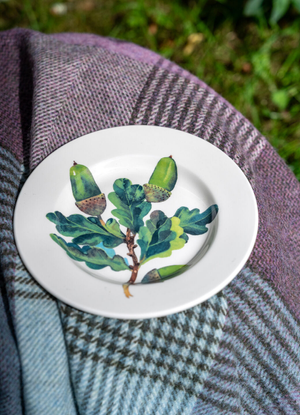 Seconds Acorns Medium Dinner Plate, 8.5 Inch