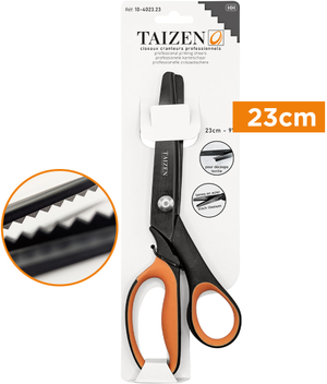 Ciseaux cranteur professionnels Taizen 23 cm