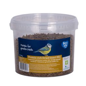 Calcium Worms & Dried Mealworms Mix 700g (Tub)