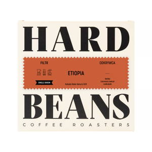 Hard Beans - kawa ziarnista Etiopia Kebede Wako Natural OCR Filter 250 g
