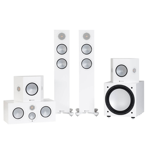 Monitor Audio Silver 7G 200 5.1 Speaker Package - Satin White